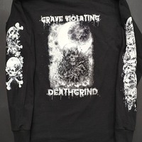 CADAVERIC INCUBATOR 'Coffin Defiler' Long sleeve  - Thumbnail 1