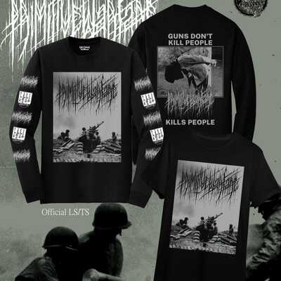 Primitive warfare 'guns don't kill people' long sleeve