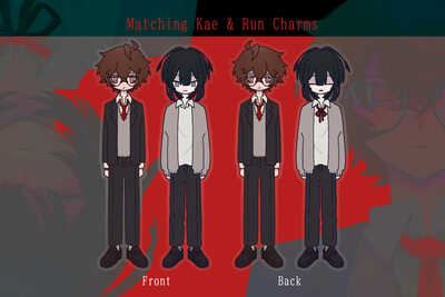 KAE x RUN Matching Charm Set 「Home is with You」