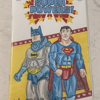 Super Powers Original Sketch Cover