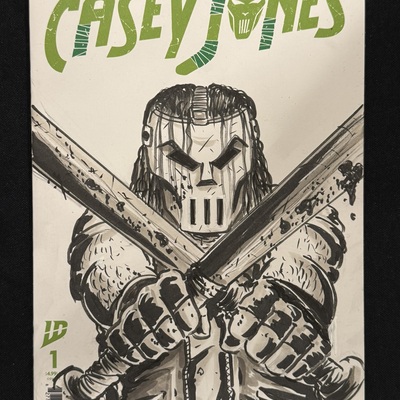 Casey jones original sketch cover