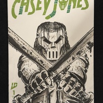 Casey Jones Original Sketch Cover