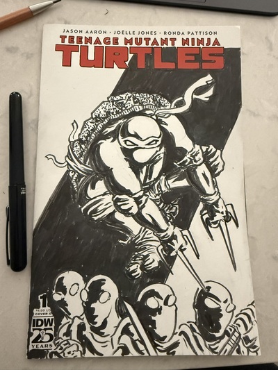 Raphael Original Sketch Cover