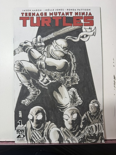 Donatello Original Sketch Cover