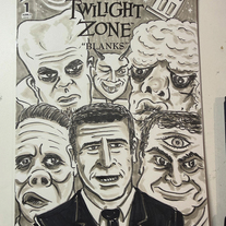 Twilight Zone Original Sketch Cover