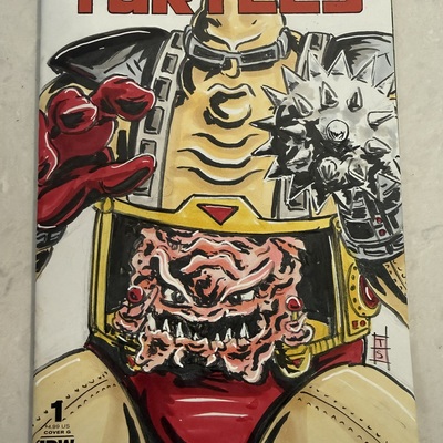 Krang original sketch cover