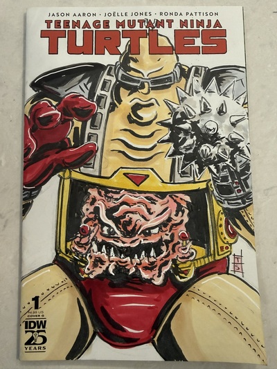 KRANG Original Sketch Cover
