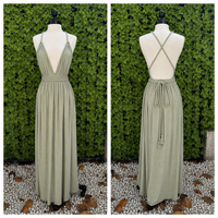 Open back "Patria" dress - Thumbnail 2