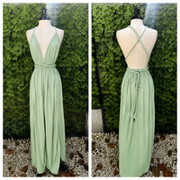 Open back "Patria" dress - Thumbnail 4