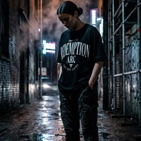 Redemption Arc oversized cotton t-shirt - Thumbnail 2