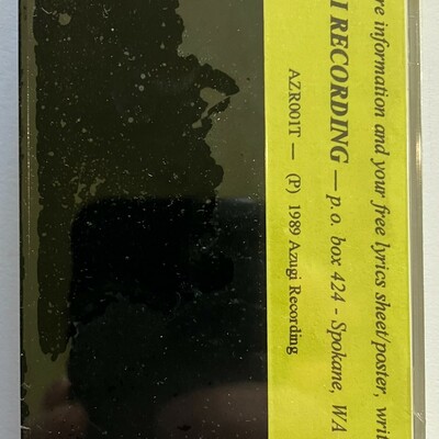 Doc rockit - azugi (rare original sealed cassette tape from 1989 from spokane hard rock/proto metal power trio)