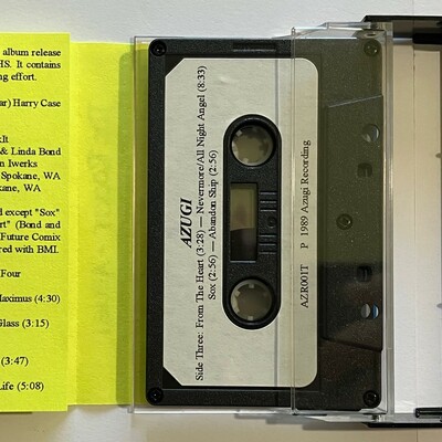 Doc rockit - azugi (rare original sealed cassette tape from 1989 from spokane hard rock/proto metal power trio)