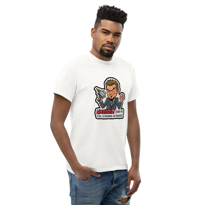 Pete (kind of) scheming cartoon graphic tee retro sarcastic streetwear t-shirt