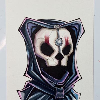 Darth nihilus star wars day sketch original art