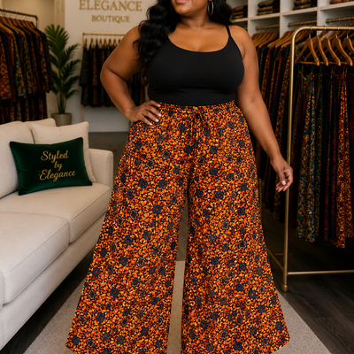 Sunset bloom palazzo pants