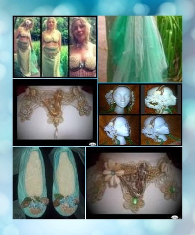 Custom Mermaid Top & Skirt  Order for Michelle— First Payment