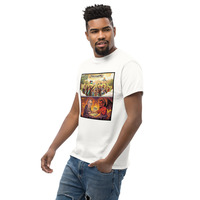 Palestine In Jannah Israel In Jahannam Satirical Graphic Tee - Thumbnail 1
