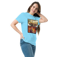Palestine In Jannah Israel In Jahannam Satirical Graphic Tee - Thumbnail 3