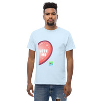 U Complete Me Matching Couple Tee Left Side Heart - Thumbnail 1