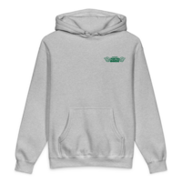 Daijoubu Tokyo Hands Unisex Heavyweight Hooded Sweatshirt | Independent Trading Co. IND4000 - Thumbnail 4