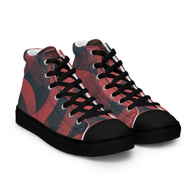 Daijoubu boxy mens high top canvas shoes