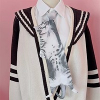 Realistic 3D Cat Novelty Ties - Thumbnail 1