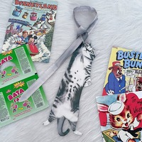 Realistic 3D Cat Novelty Ties - Thumbnail 7