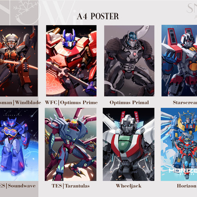Transformers a4 poster pt.2