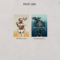 Transformers Postcard - Thumbnail 3