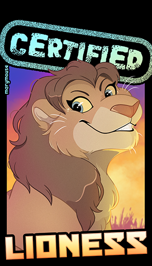 Certified Lioness - Maned