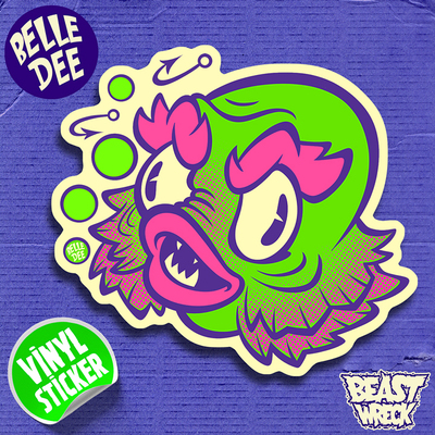 GULPING GILLMAN Sticker