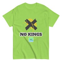 "No Kings" Political Protest Graphic Tee | Unisex Environment Friendly T-Shirt - Thumbnail 8