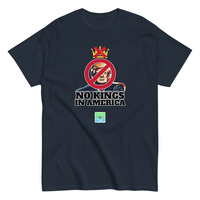 "No Kings In America" Anti-Trump Protest Graphic Tee | Unisex Environment Friendly T-Shirt - Thumbnail 1