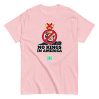 "No Kings In America" Anti-Trump Protest Graphic Tee | Unisex Environment Friendly T-Shirt - Thumbnail 10