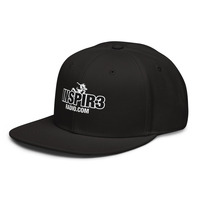 Inspir3 Radio Black Snapback Hat - Thumbnail 5
