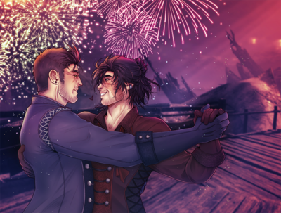 Print - FFXVI Happy New Year
