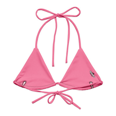 Pink metro inspir3 radio string bikini top
