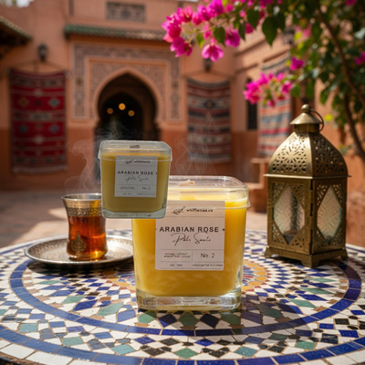 Arabian rose + palo santo