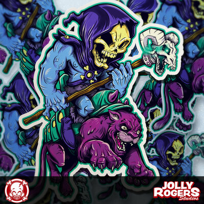 Skelefink - Sticker