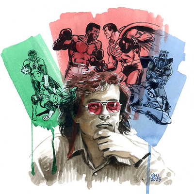 Comic writer denny o'neil (original)