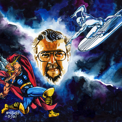 Comic artist john buscema (original)