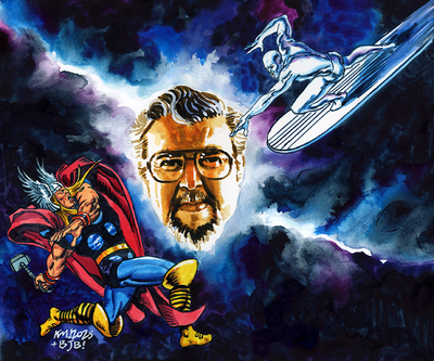 Comic artist John Buscema (original)