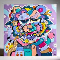 Painting by Maddalena (MAD) "Dodobrodo"  - Thumbnail 1