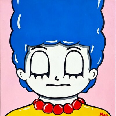 Painting by maddalena (mad) "little marge"