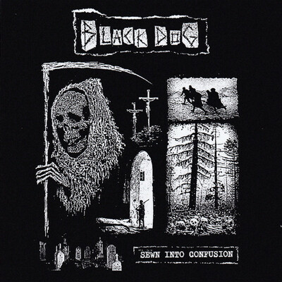 Black dog - sewn into confusion