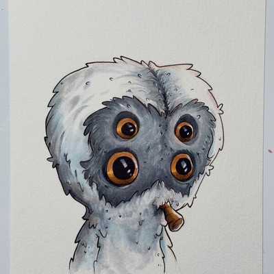 Muftak star wars day sketch original art