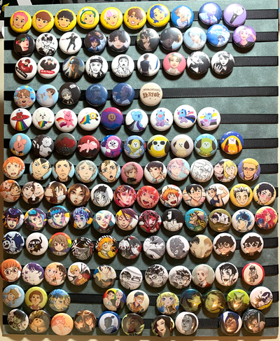 Assorted Pinback Buttons