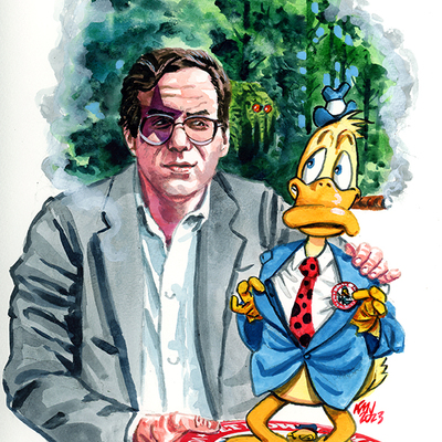 Comic writer steve gerber (original)