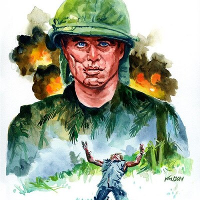 Platoon, tom berenger (original)