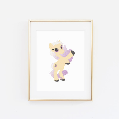 Starry solanum print